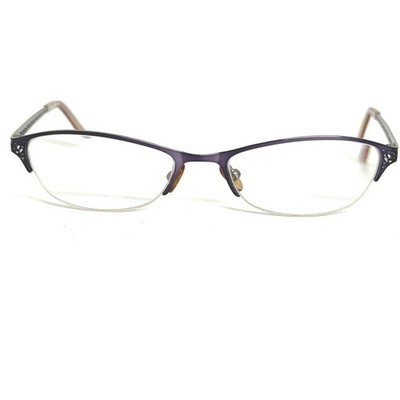 Tommy Bahama TB152 Violet Fields Eyeglasses Frames Purple Semi Rimless 53-17-135