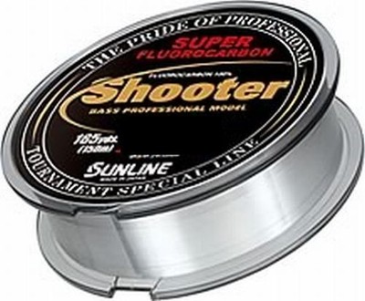 Sunline Fluorocarbon Line Shooter  32.4 ft (100 m)  No. 6  22 LB  Natural
