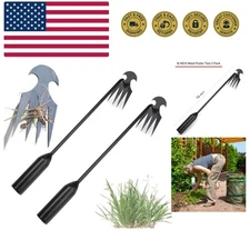 Weed Puller Tool, New Weeding Artifact Uprooting Weeding Tool, 4 Teeths Hand ...