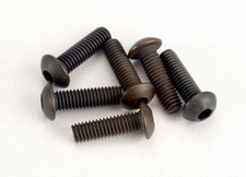 Traxxas 2577 - Button Head Machine Screws, 3x10mm 6 