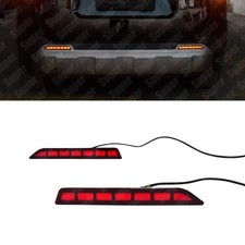 For Toyota RAV4 2026-2027 LED Rear Fog Light Tail Bumper Light Brake Lamp Set