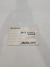 2003 Toyota Avalon Owners Manual With Free Shipping 