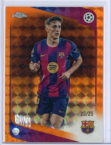 2025 Topps Chrome Gavi Refractor