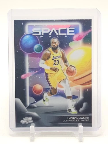 2025 Topps Cosmic Chrome LeBron James Refractor (RAW)