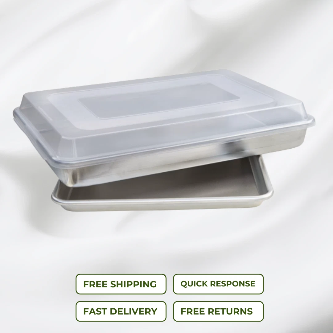 Nordic Ware 3-Piece Natural Aluminum Baking Pan Set Free Shipping
