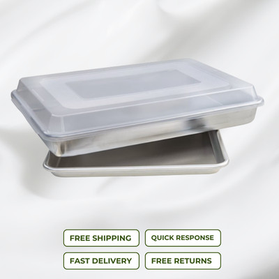 Nordic Ware 3-Piece Natural Aluminum Baking Pan Set Free Shipping