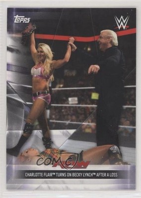 2019 Topps WWE Raw Women's Evolution Charlotte Flair Becky Lynch #DR-17 1z6