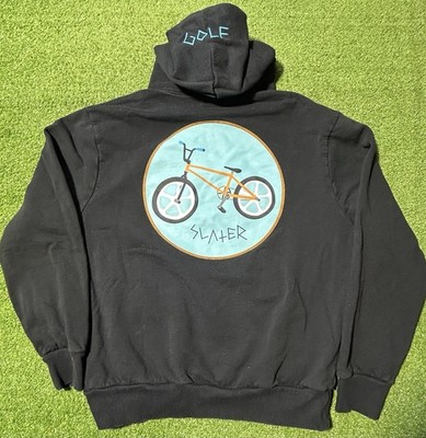 Golf Wang Tyler The Creator Slater BMX Hoodie Black Mens Large Skate Streetwear
