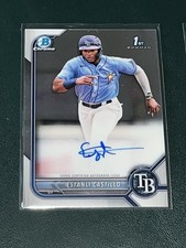 2022 Bowman Chrome Estanli Castillo AUTOGRAPH