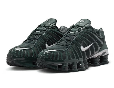 Nike Shox TL 'Seaweed' Silver Shoes Mens Size US 9-12 Casual Sneakers Rare New  