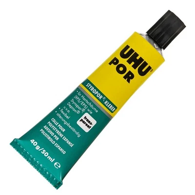 (136,25€/kg) UHU Por 40g Tube UHU 45900, Klebstoff für Styropor