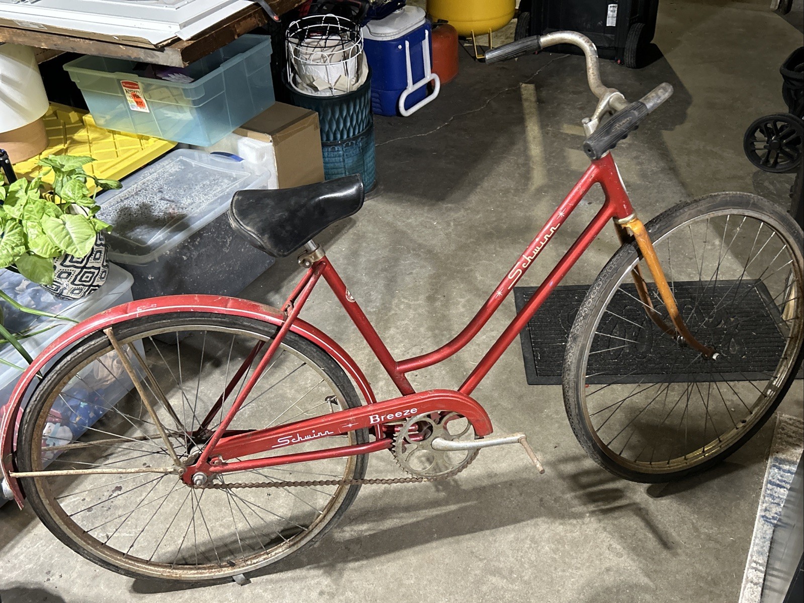Schwinn Bicycle Vintage Breeze Women&rsquo;s Red CB50658 Rare 19