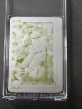 Topps 2025 Chrome Shane McClanahan #298 Rays Yellow Printing Plate 1/1