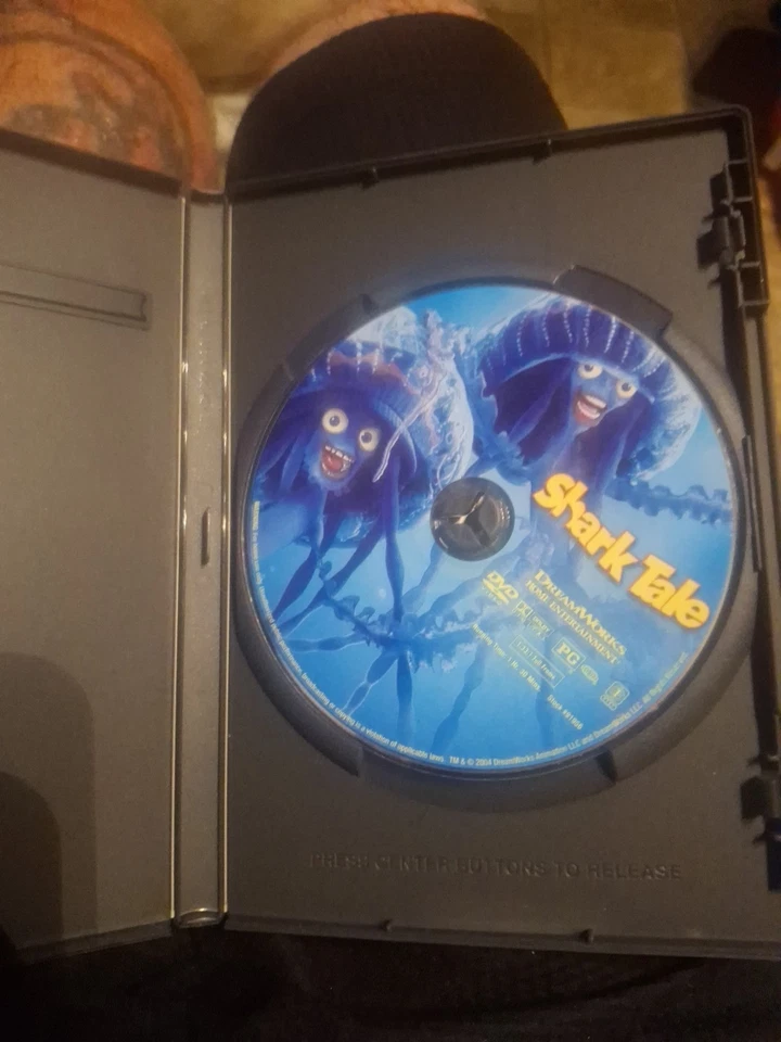Shark Tale (DVD, 2004 Full Screen) Will Smith, Angelina Jolie - New, Sealed! - Image 2 of 3