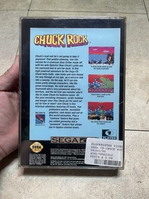 Chuck Rock Sega CD Blockbuster Good Condition