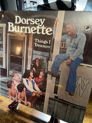 DORSEY BURNETTE THINGS I TREASURE 1977 VINYL LP **SEALED **