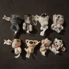 McDonald's 2004 THE DOG THE CAT Plush Toys Set Fast Food Premiums