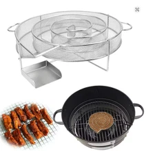 Cold Smoke Generator Wood Chip Smoking Box Mini Steel for Salmon Bacon