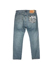 Size 33W/32L - Denim Tears x Levi’s Peace Wreath Jeans👖100% Authentic!