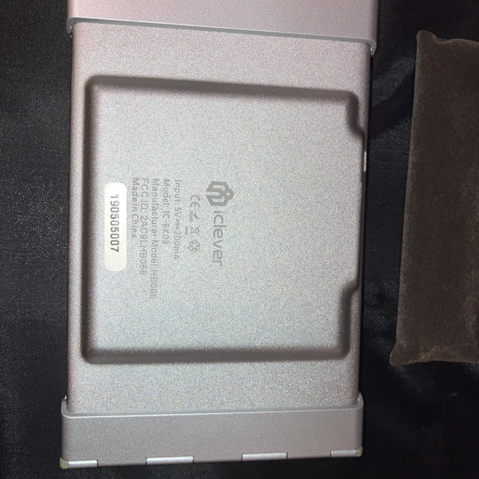 iClever wireless keyboard folding flat-screen full-size wireless - Image 4 of 4