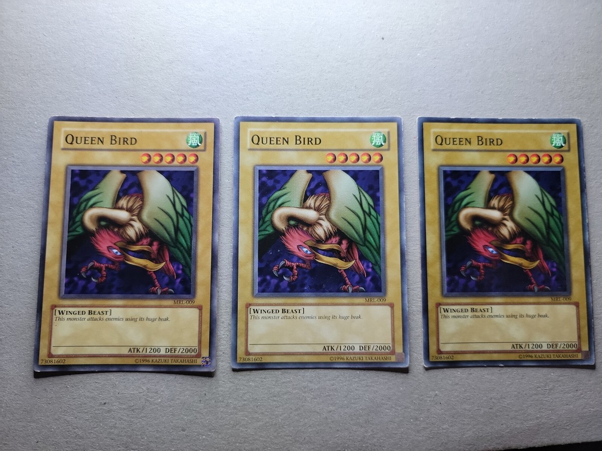 3x Queen Bird - MRL-009 - Unlimited - YuGiOh - MP | eBay