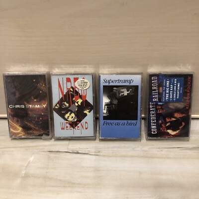 80s 90s Country Rock & Light Rock Lot - Confederate Railroad Supertramp NRBQ