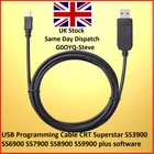 USB Programming Cable CRT Superstar SS3900 SS6900 SS676 SS7900 SS8900 SS9900