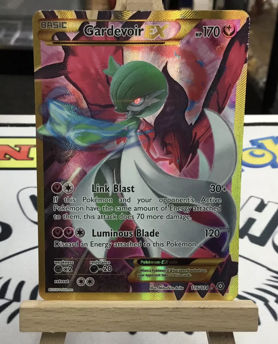 Gardevoir EX Secret Rare - 116/114 - Steam Siege – Card Cavern Trading  Cards, LLC