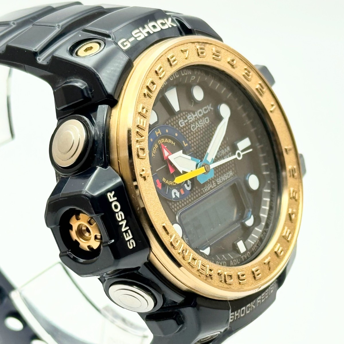 CASIO GULFMASTER G-SHOCK GWN-1000F-2AJF Gold Dark Navy CASIO GULFMASTER G-SHOCK GWN-1000F-2AJF Gold Dark Navy