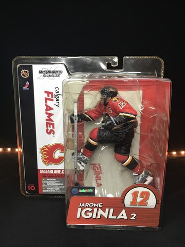 Figura deportiva McFarlane Jarome Iginla 2 Calgary Flames serie 10 NHL 2005 - Imagen 3 de 10