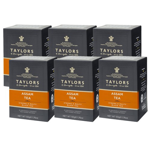 Taylors of Harrogate 6 x 20 Envelope Tea Bags: Any 6 Boxes 20+ TEAS MIX & MATCH - Picture 3 of 25