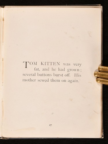 1907 Beatrix Potter The Tale of Tom Kitten Colour Illus Deluxe Binding - Picture 6 of 9