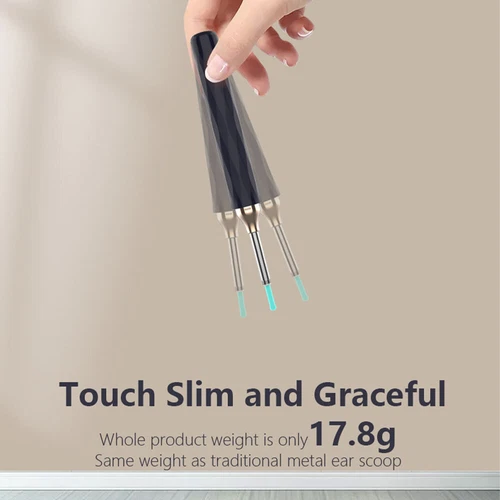 Smart Ear Wax Removal Pick LED Wireless Ear Camera Otoscope Visual Ear Cleaner - Bild 11 von 19