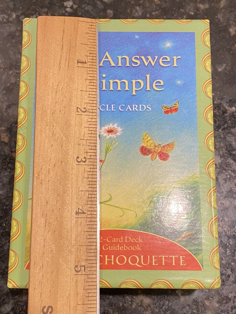 The Answer Is Simple Oracle Cards by Sonia Choquette: 62-Card Deck