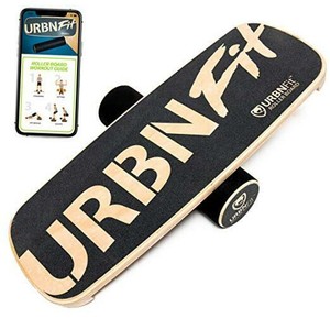 Wooden Balance Board Trainer - Roller Board for Snowboard ...