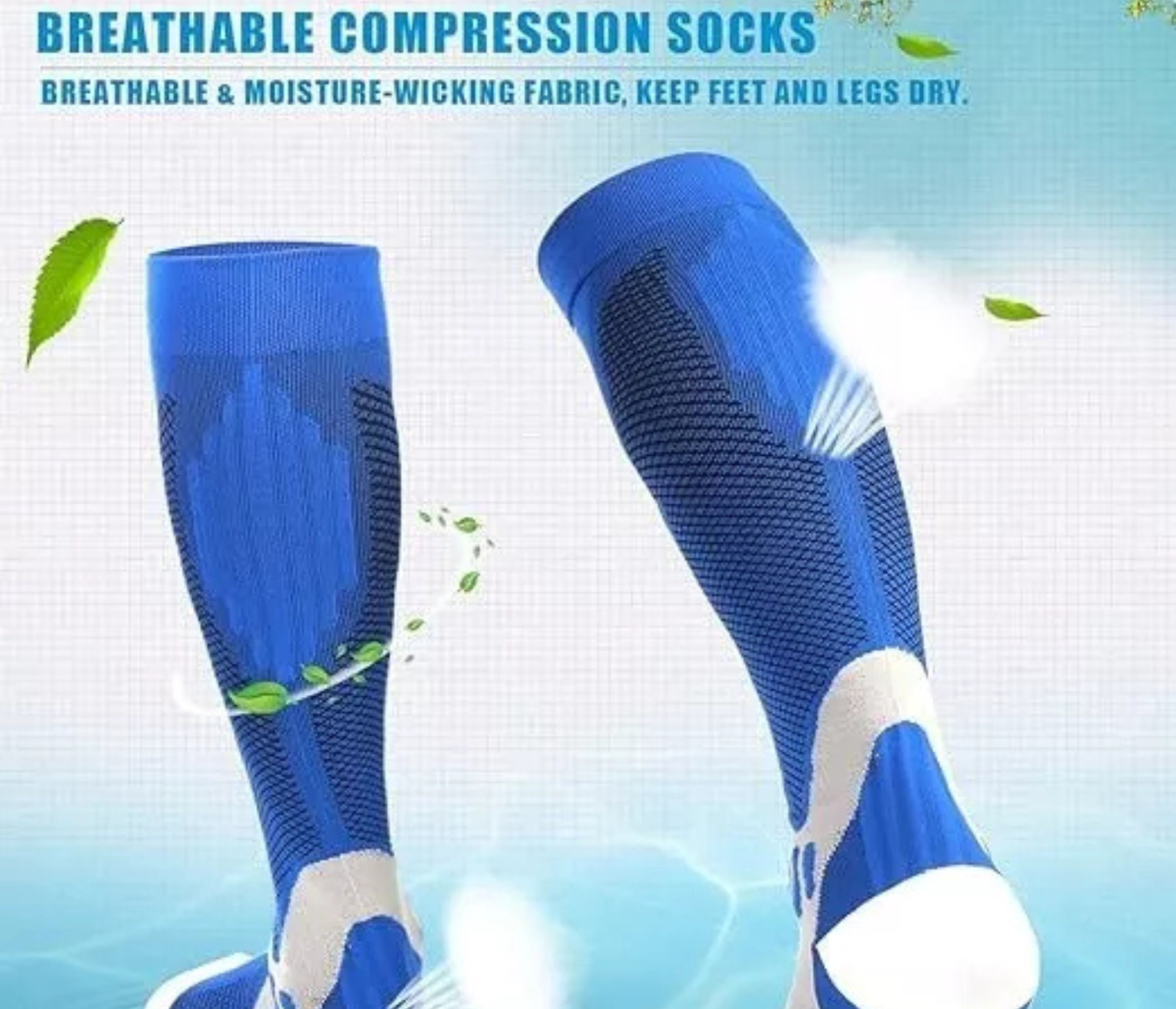 Chaussettes De Compression UYN Fly Pour Femme - Running, Sport Intensif - Natex Fibres Végétales
