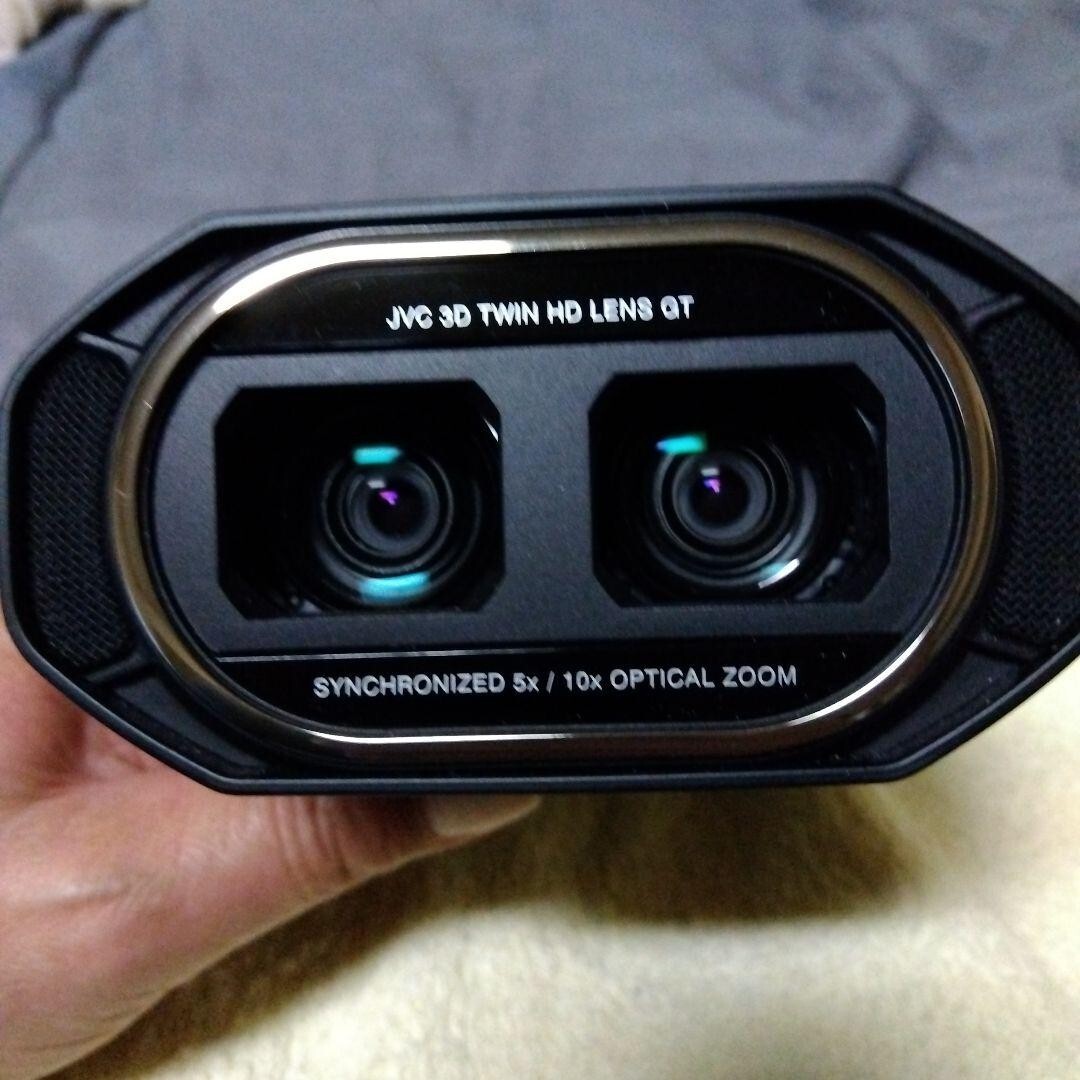 JVC GS-TD1-B Hand Camera Full HD 3D Everio Camcorder Black