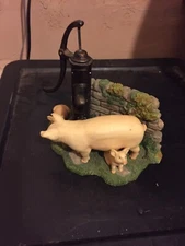 Leonardo Collection - Pig And Piglet By A Water Pump 