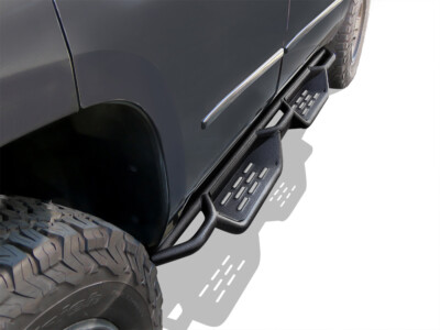 Black Side Step Nerf Bars For 05-20 Chevy Tahoe GMC Yukon