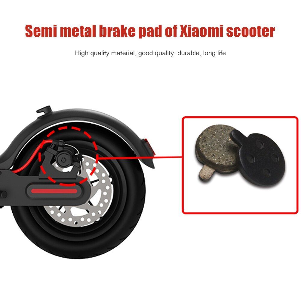 Electric Scooter Disc Brake Pads Replacement Part Friction Kick