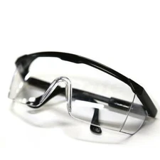 Anti-Fog, Anti-Impact Adjustable Goggles, Clear