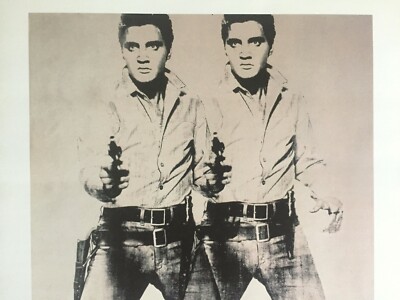 ANDY WARHOL ESTATE RARE VTG 1989 COLLECTOR'S LITHOGRAPH PRINT