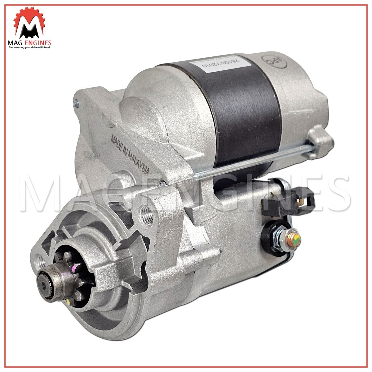 28100-72010/30 STARTER MOTOR TOYOTA 1Y 2Y FOR HIACE TOWN ACE