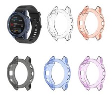 Image of Case For Garmin Fenix 7 7S 7X Pro TPU Cover Protector Shell Bumper