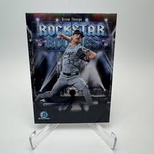 2025 Bowman Baseball Drew Thorpe RC Rockstar Rookies Chicago White Sox #RR-14