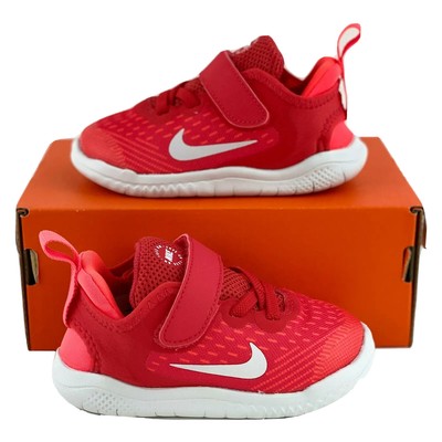 Nike Free RN 2018 Red White Toddler Shoes Size 5C-10C Kids Children AH3453 600 | eBay