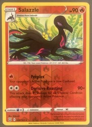 Salazzle 028/163 Battle Styles Reverse Holo Rare
