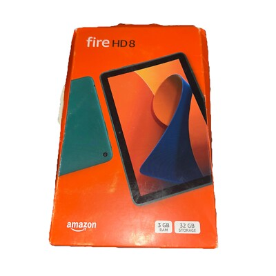 Amazon Fire HD 8 Latest 2024 8'' HD tablet with Wi-Fi 3GB / 32 GB, Emerald Green