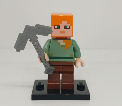 LEGO Minecraft: Alex Character Figure Set 21128 21144 21161 21121 min017