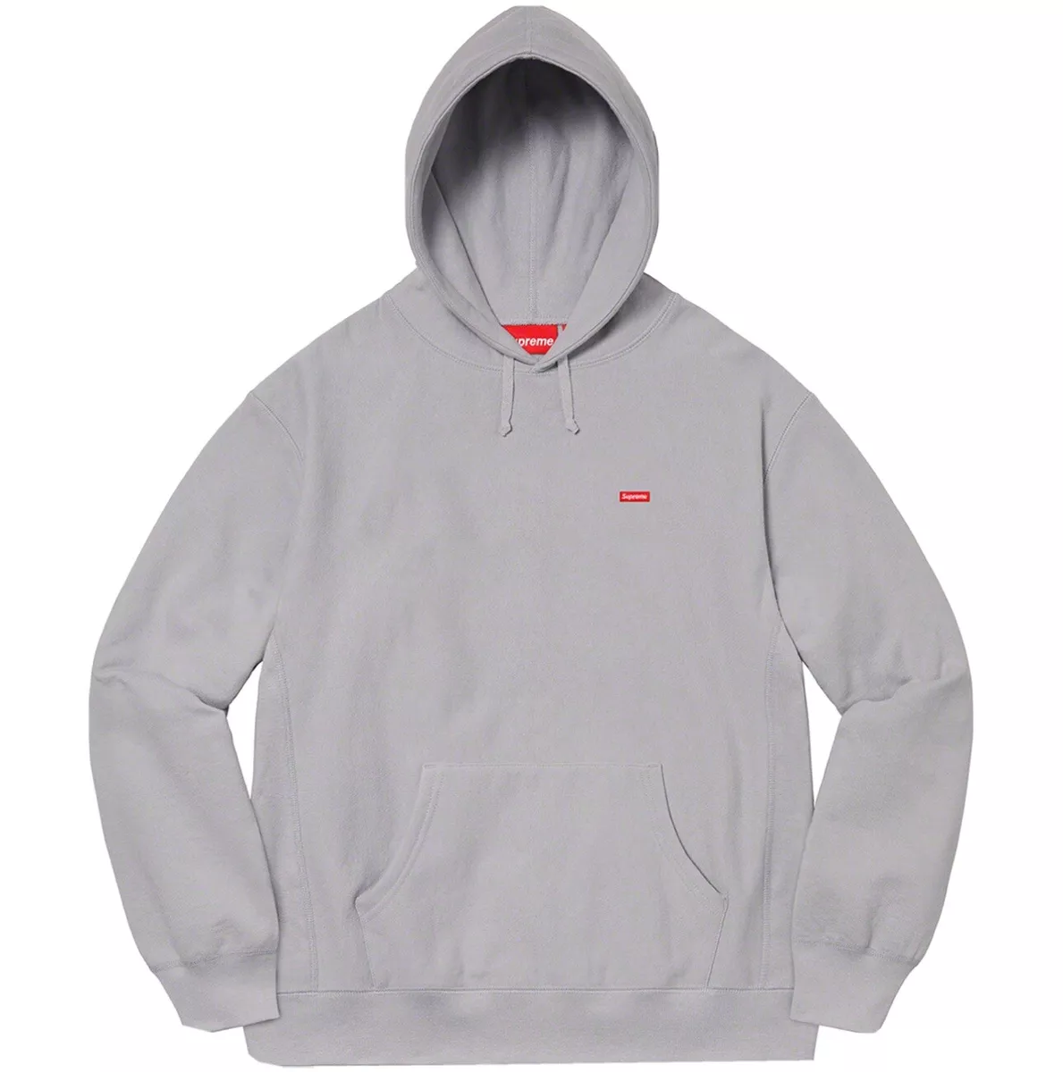 Supreme small box logo hooded sweatshirt SS21 (Grey)